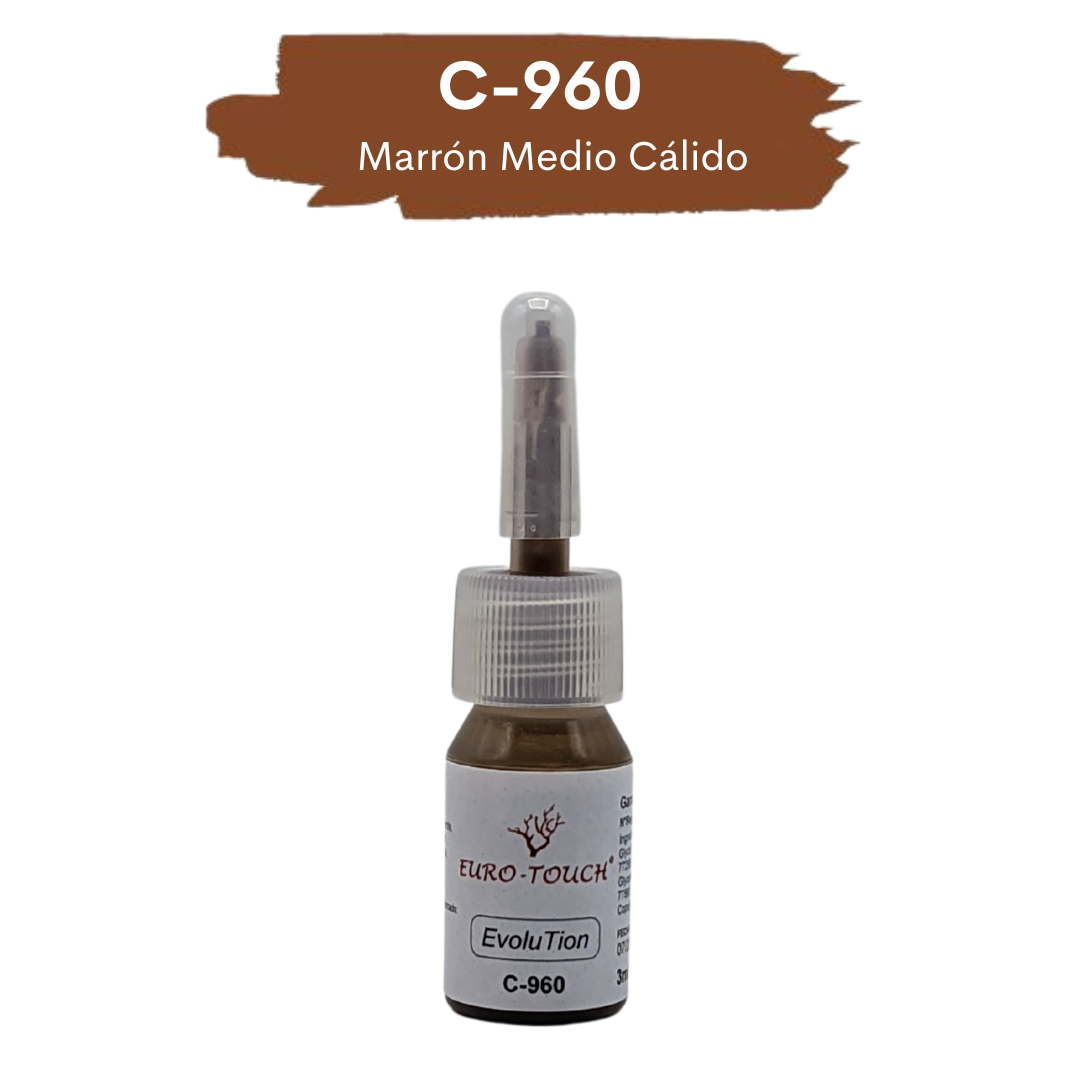 Pigment C33 Marron Clair Marron 3ml Euro-Touch