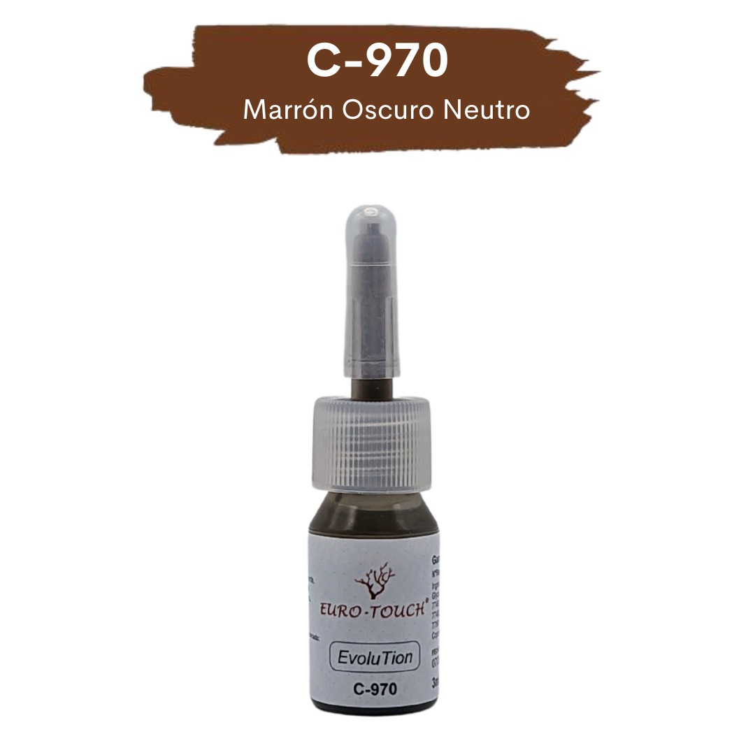 Pigment C33 Marron Clair Marron 3ml Euro-Touch