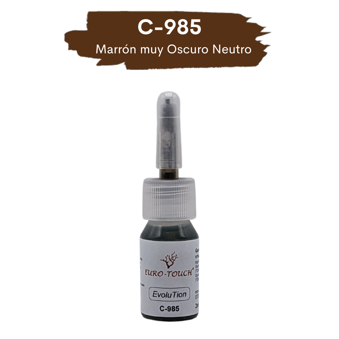 Pigment C33 Marron Clair Marron 3ml Euro-Touch