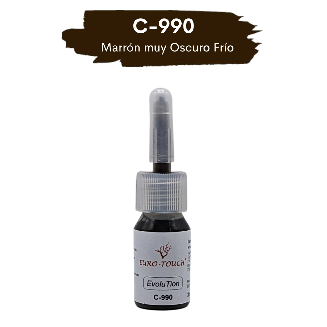 Pigment C33 Marron Clair Marron 3ml Euro-Touch