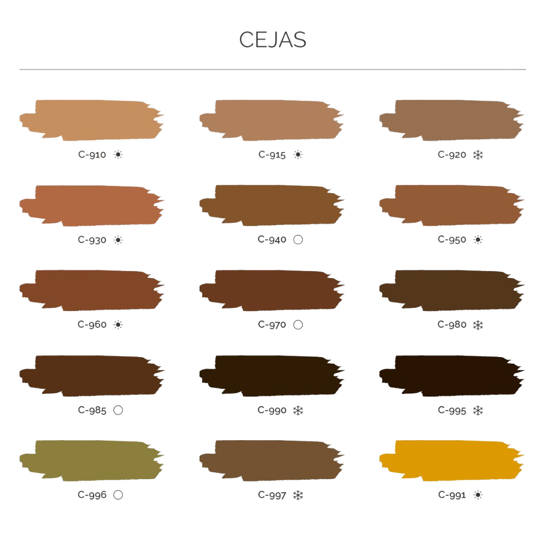 Pigmento Microblading Cejas 3ml -Homologado - EURO-TOUCH EVOLUTION