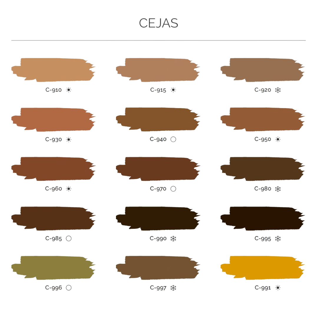 Pigment C33 Marron Clair Marron 3ml Euro-Touch