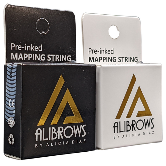 Microblading Black Marker Thread zur Augenbrauenmessung - Pack 3, 6 oder 10 Einheiten