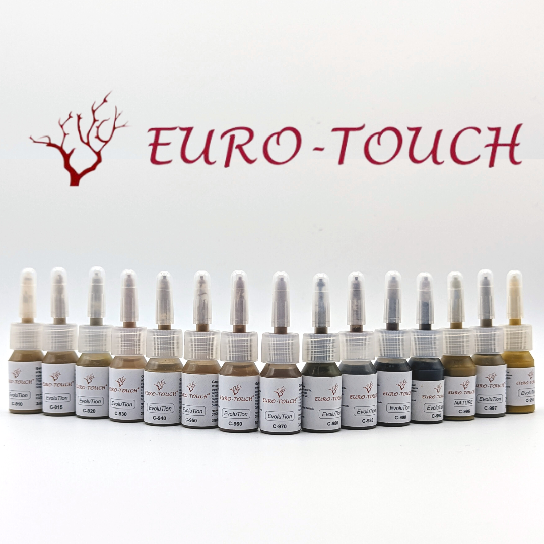 Pigmento Microblading Cejas 3ml -Homologado - EURO-TOUCH EVOLUTION