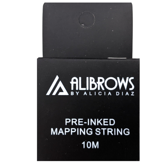 Hilo Marcador Negro de Microblading para medida de cejas